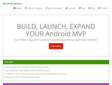 Tablet Screenshot of androidadvance.com